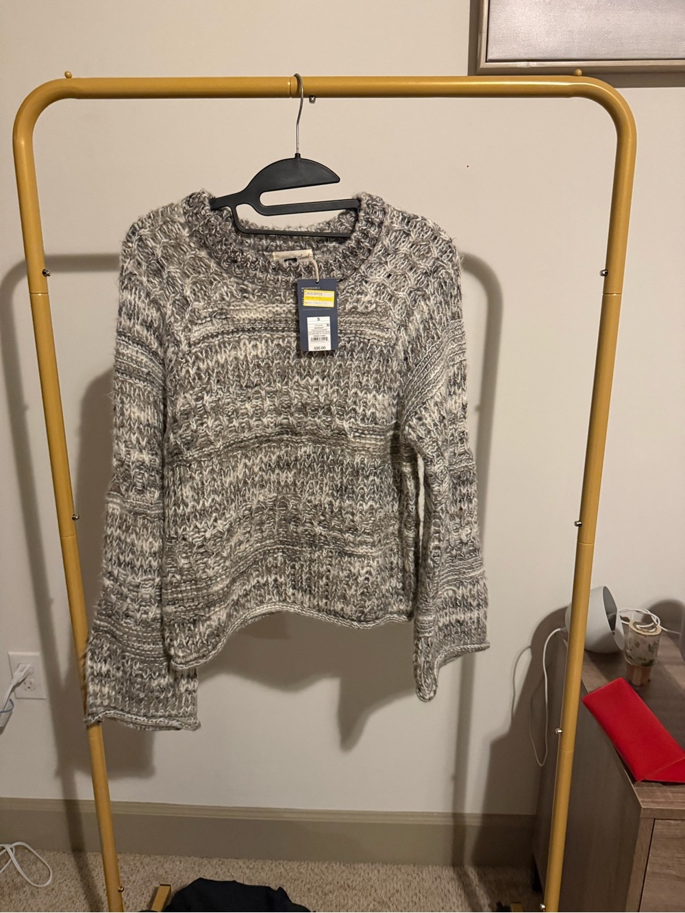 Universal Thread Marled Gray Crewneck Sweater